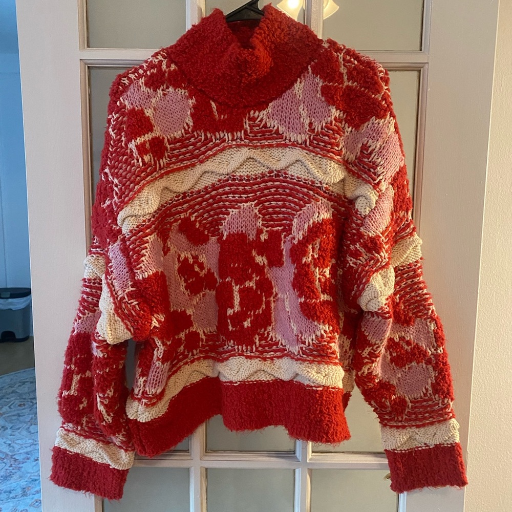 Zara Jacquard Knit Sweater